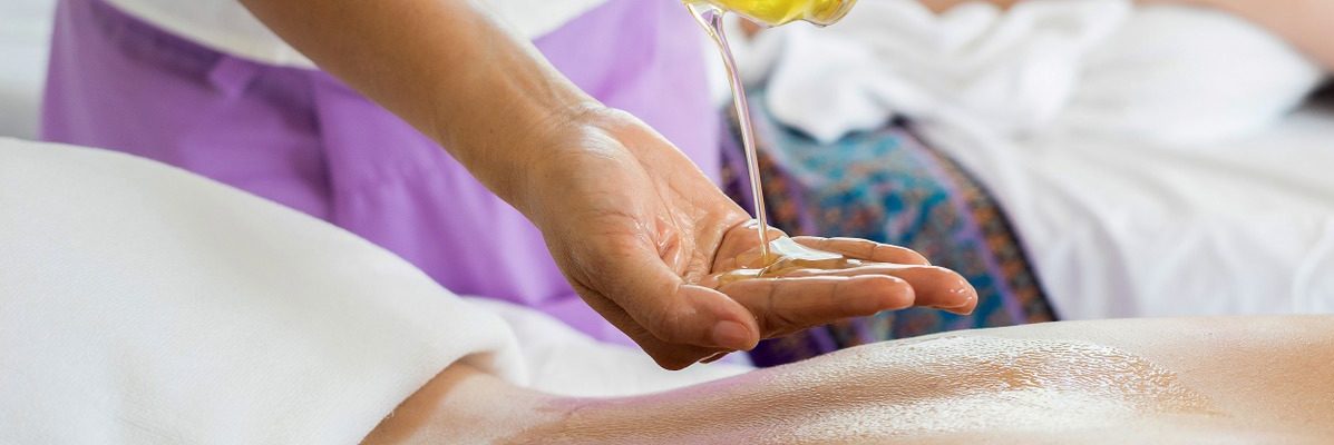 Spa treatment at luxury resort