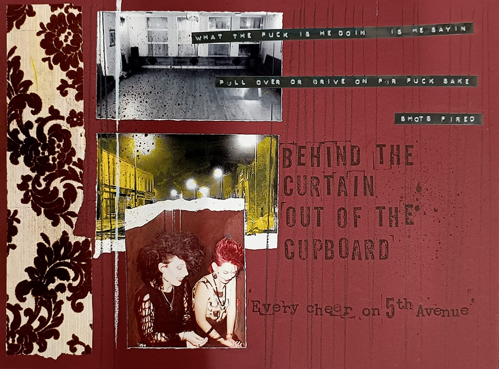 Collage featuring women